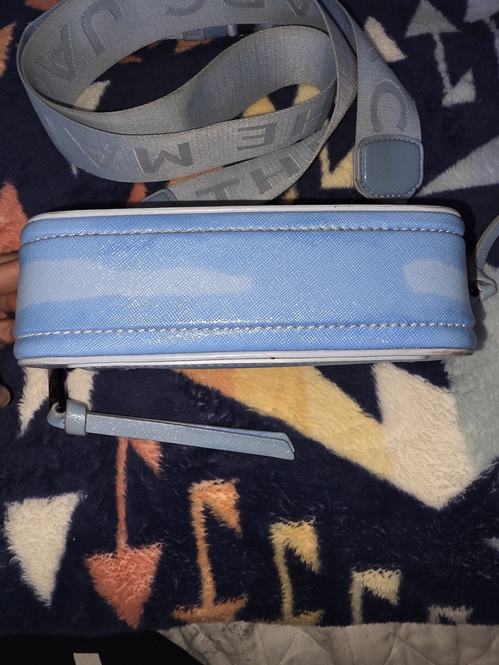 Marc Jacobs Light Blue Snapshot Crossbody Bag - Picture 3 of 7